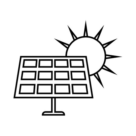 Electricity icon vector set. Green energy illustration sign collection. eco symbol or logo.のイラスト素材