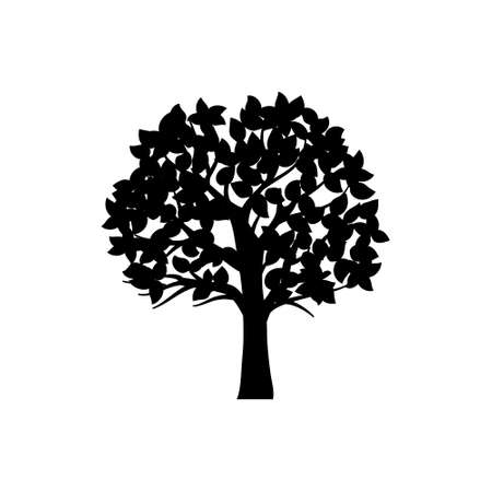 Tree icon vector. Nature illustration sign. green symbol.のイラスト素材