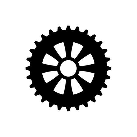 Gear vector icon set. mechanism illustration sign collection. Mechanics symbol or logo.のイラスト素材
