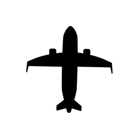 Aircraft icon vector. airplane illustration sign. plane symbol or logo.のイラスト素材