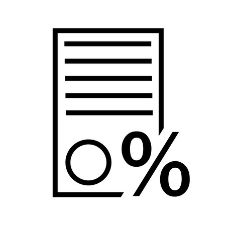 Loan icon vector set. interest illustration sign collection. bank sign. cost logo.のイラスト素材