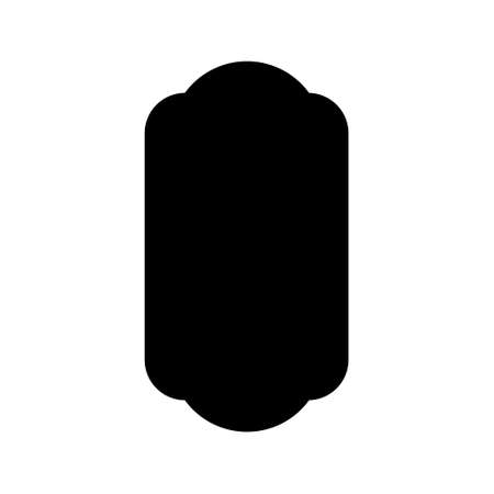 Frame vector icon set. Tag illustration sign collection. label symbol. Can be used for web sites or mobile applications.のイラスト素材