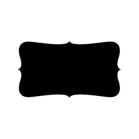 Frame vector icon set. Tag illustration sign collection. label symbol. Can be used for web sites or mobile applications.のイラスト素材