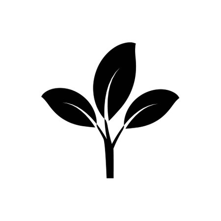 leaves icons vector set. nature sign illustration collection. tree symbol. Ecology logo.のイラスト素材