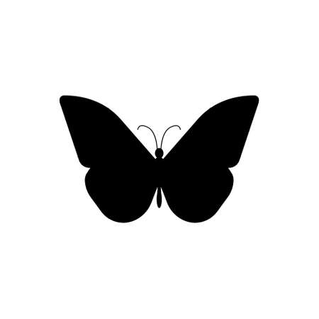 Butterfly vector icon. insect illustration sign. moth symbol.のイラスト素材