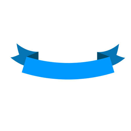 Holiday ribbon vector icon. Banners illustration sign or symbol.のイラスト素材