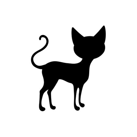 Cat icon vector. pet illustration sign. tomcat symbol.のイラスト素材