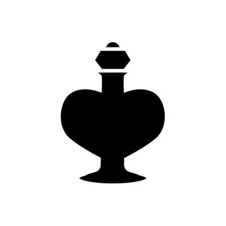 Bottle icon vector illustration sign. perfume. potion symbolor logo.のイラスト素材