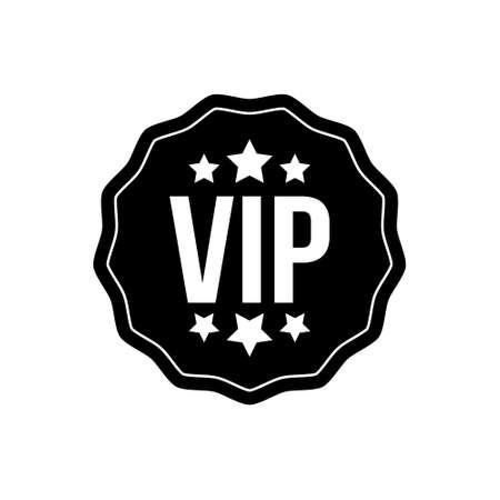 Vip icon vector. Very important person illustration sign. club symbol or logo.のイラスト素材