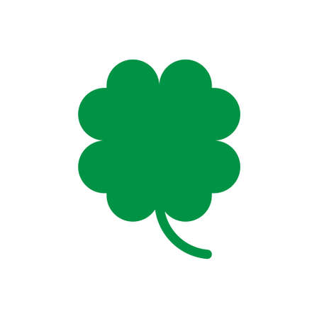 Clover leaves icon vector. Saint Patrick's Day illustration sign.のイラスト素材