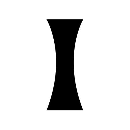 Vase icon vector. amphora illustration sing. jug symbol. antique .のイラスト素材