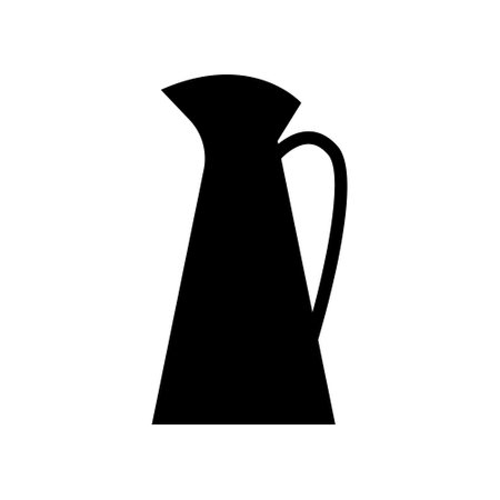 Vase icon vector. amphora illustration sing. jug symbol. antique .のイラスト素材