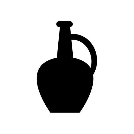 Vase icon vector. amphora illustration sing. jug symbol. antique .のイラスト素材