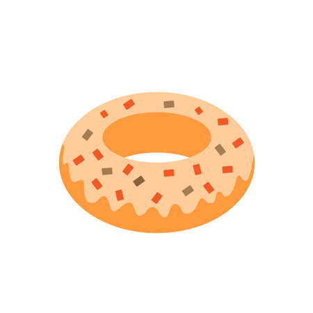 Donut icon vector. dessert illustration sign. sweet symbol.のイラスト素材