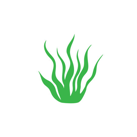 Coral icon vector. seaweed illustration sign. underwater world symbol or logo.