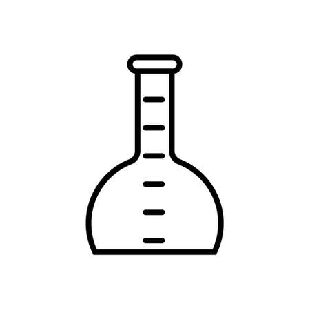 Laboratory icon vector. illustration analyzes illustration sign. test tube symbol. chemistry logo.のイラスト素材