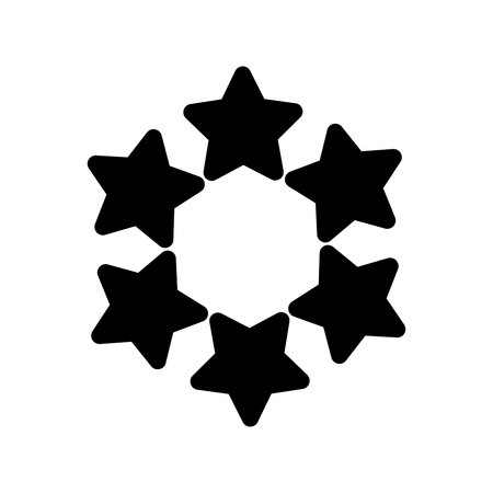Star icon vector set. Sparkles illustration sign collection. shining burst symbol. snowflakes logo.