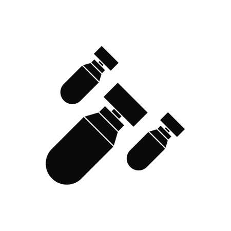 Bomb icon set. War illustration sign collection. bombardment symbol. army logo.のイラスト素材