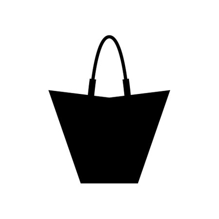 Handbag icon vector. Purse illustration sign. reticule symbol. bag logo.のイラスト素材