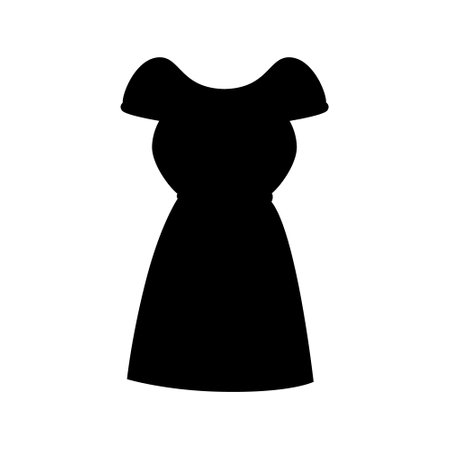 Dress icon vector set. frock illustration sign collection. fashion symbol or logo.のイラスト素材