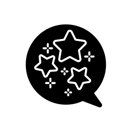 Rating icon vector. Grade illustration sign. Review symbol. comment logo.のイラスト素材