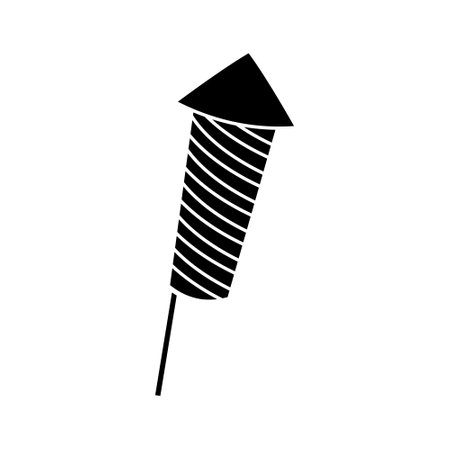 firework icon vector. firecracker illustration sign. party symbol. new year logoのイラスト素材