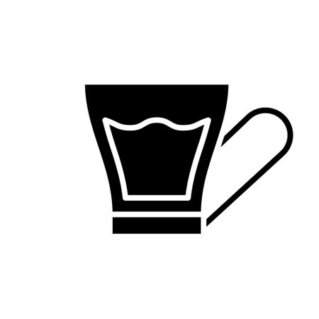 Coffee cup icon vector set. tea cup illustration sign collection. Hot drink symbol or logo.のイラスト素材