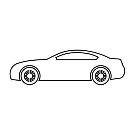 Automobile icon vector. car illustration sign collection. vehicle symbol. auto logo.のイラスト素材