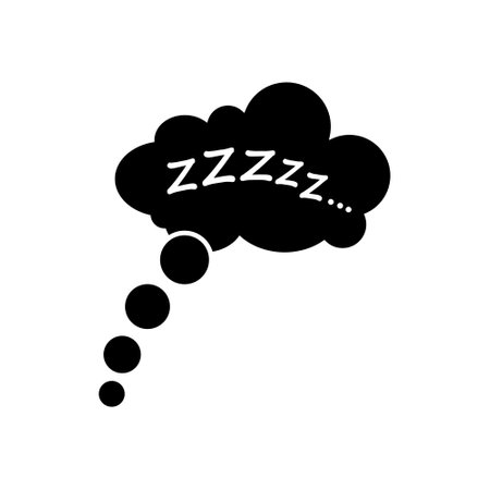 Zzz icon vector. Sleep illustration sign. relax symbol or logo.のイラスト素材