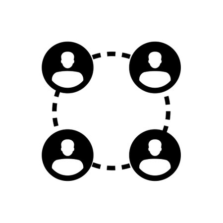 Mutual Funds Vector icon. referral system illustration sign. banking symbol. budget logo.のイラスト素材