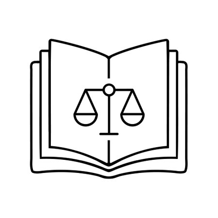 Court icon vector set. justice illustration sign collection. law symbol or logo.のイラスト素材
