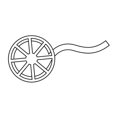 Cinema vector icon. movie illustration symbol. movie house sign or logo.のイラスト素材