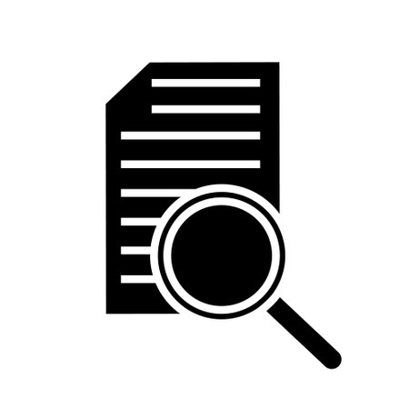 check vector icon. Inspection illustration symbol. testing symbol.のイラスト素材