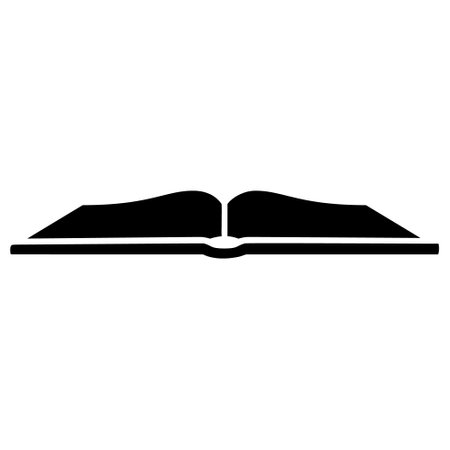 Book vector icon. notebook illustration sign. documents symbol or logo.のイラスト素材