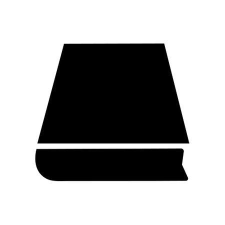 Book vector icon. notebook illustration sign. documents symbol or logo.のイラスト素材