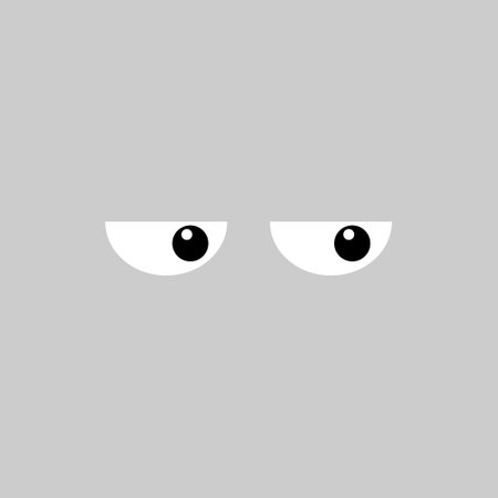 Eyes icon vector. see illustration sign. watch symbol or logo.のイラスト素材
