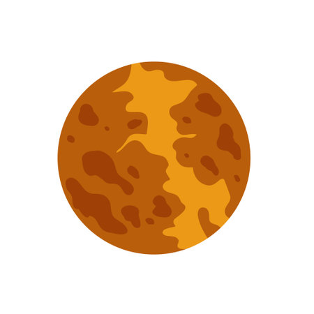 planet icon vector. astronomy illustration sign. space symbol. science logo.のイラスト素材