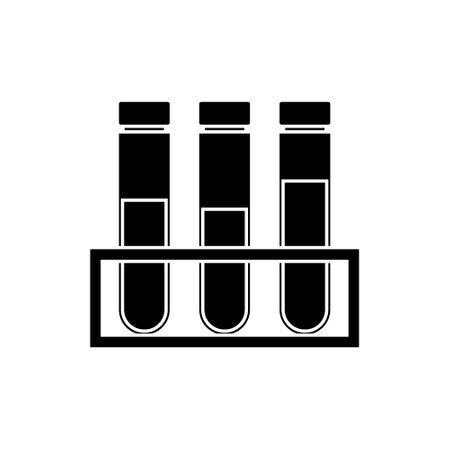 Chemical lab vector icons set. research illustration sign collection. laboratory and biotechnology symbol.のイラスト素材