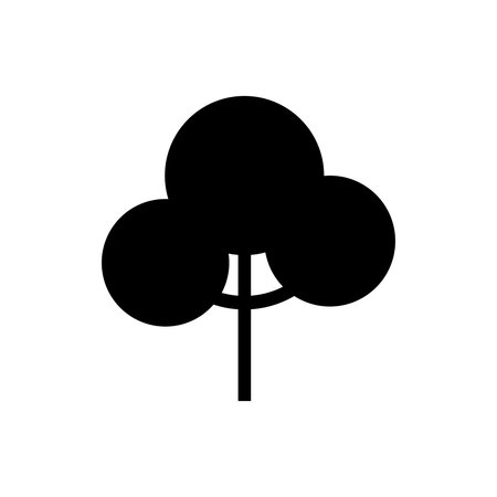 Tree icon vector. Nature illustration sign. green symbol or logo.のイラスト素材
