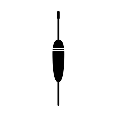 Float icon vector. Fishing tackle illustration sign. Fishing symbol or logo.のイラスト素材