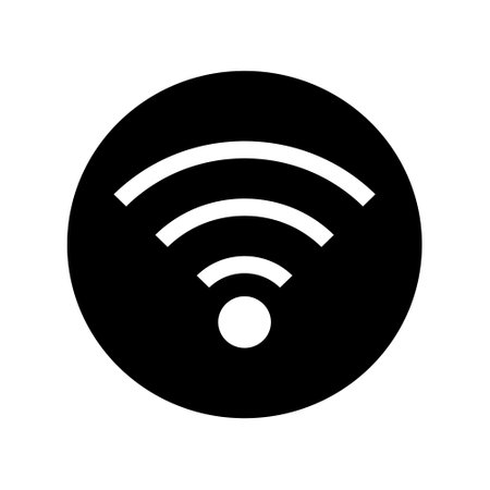 Signal icon vector. wifi illustration sign. antenna and satellite signal symbols. Wireless logo.のイラスト素材