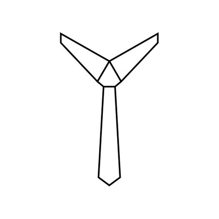tie icon. necktie icon. necktie icon. necktie iconのイラスト素材