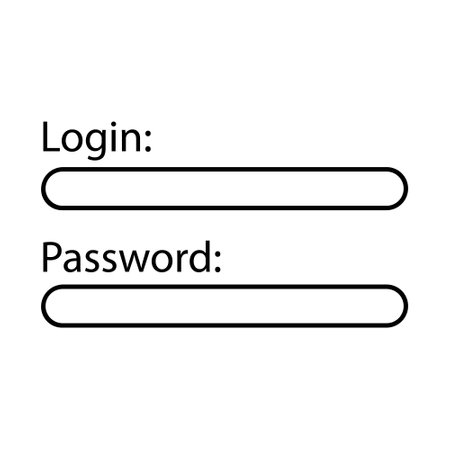 Loading bar icon. Simple illustration of loading bar vector icon for webのイラスト素材