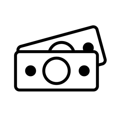 Dollar icon vector. Money illustration sign. Currency symbol. Finance logo.のイラスト素材