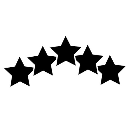 Ranking icon vector. rating illustration sign. appraisal symbol or logo.のイラスト素材