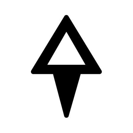 Pointer vector icon. Pointer sign. Pointer symbol.のイラスト素材