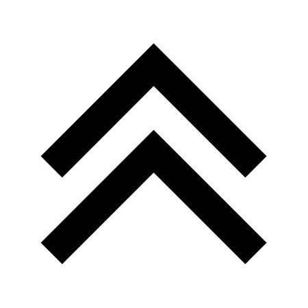 Arrow vector icon. Black and white illustration. Flat design styleのイラスト素材