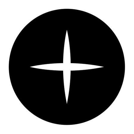 Plus sign illustration. Vector. Flat black icon on white background.のイラスト素材