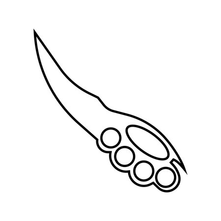 Nail file icon. Simple illustration of nail file vector icon for webのイラスト素材