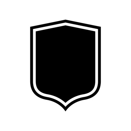 Shield icon. Protection symbol. Security sign. Flat design style.のイラスト素材